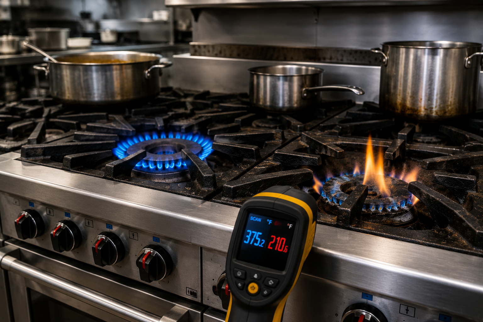 Why Commercial Stove Burners Fail to Maintain Consistent Temperatures?