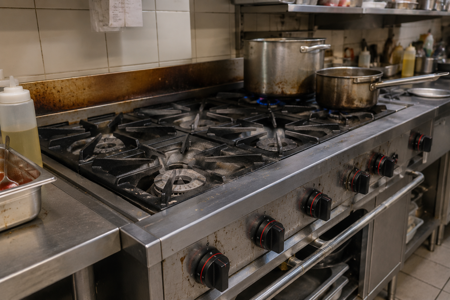 Common Commercial Cooktop Problems That Affect Food Preparation