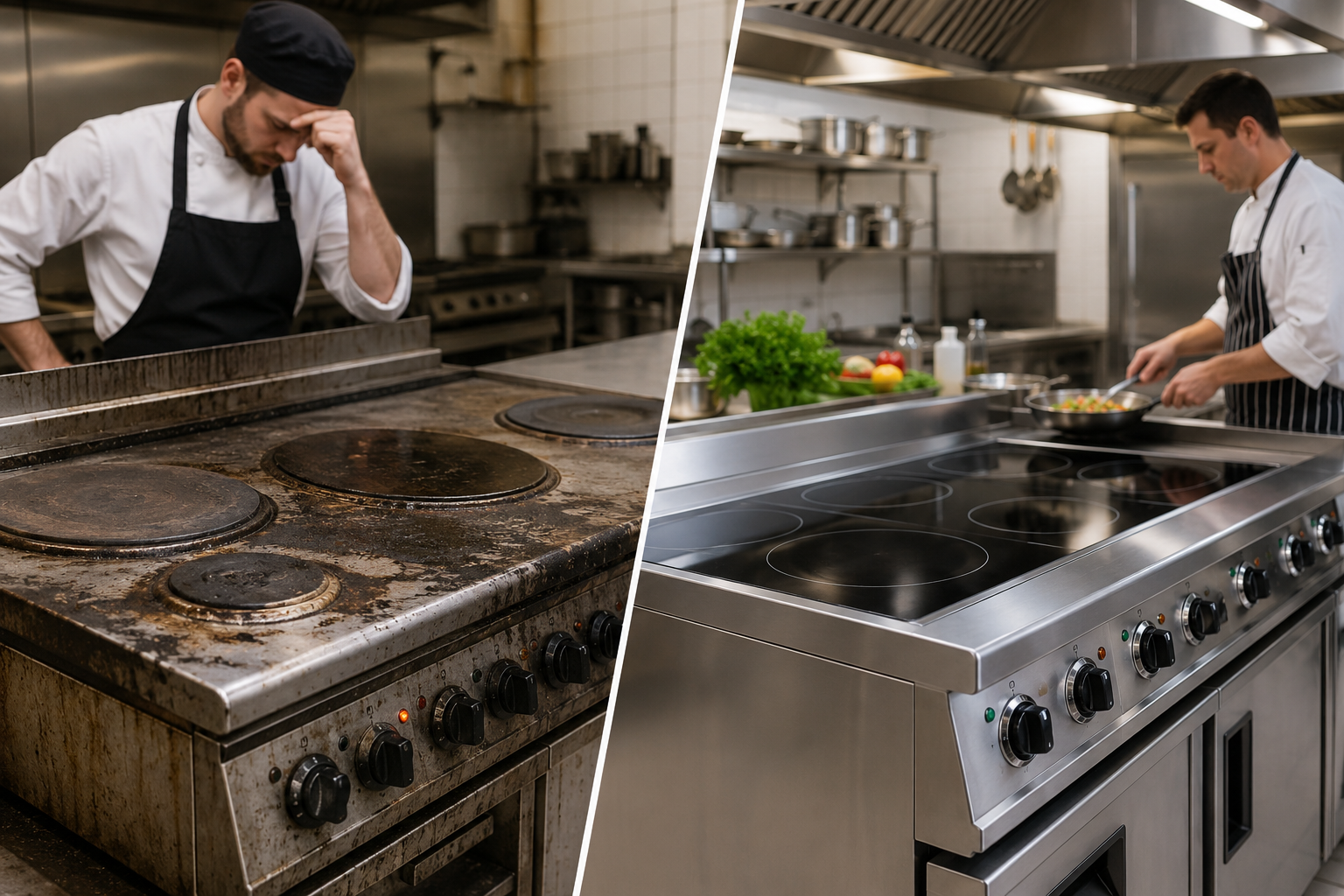 Commercial Cooktop Repair or Replacement: A Guide to Making the Best Decision