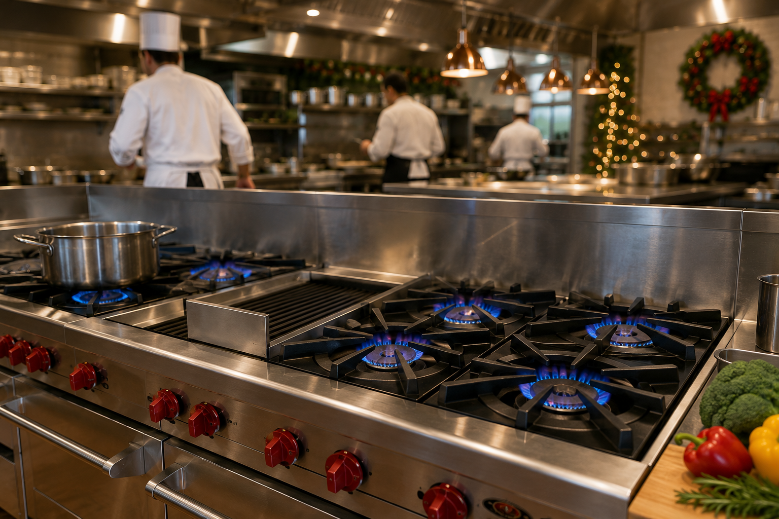 Preparing Commercial Stoves for Pittsburgh's Busy Holiday Season