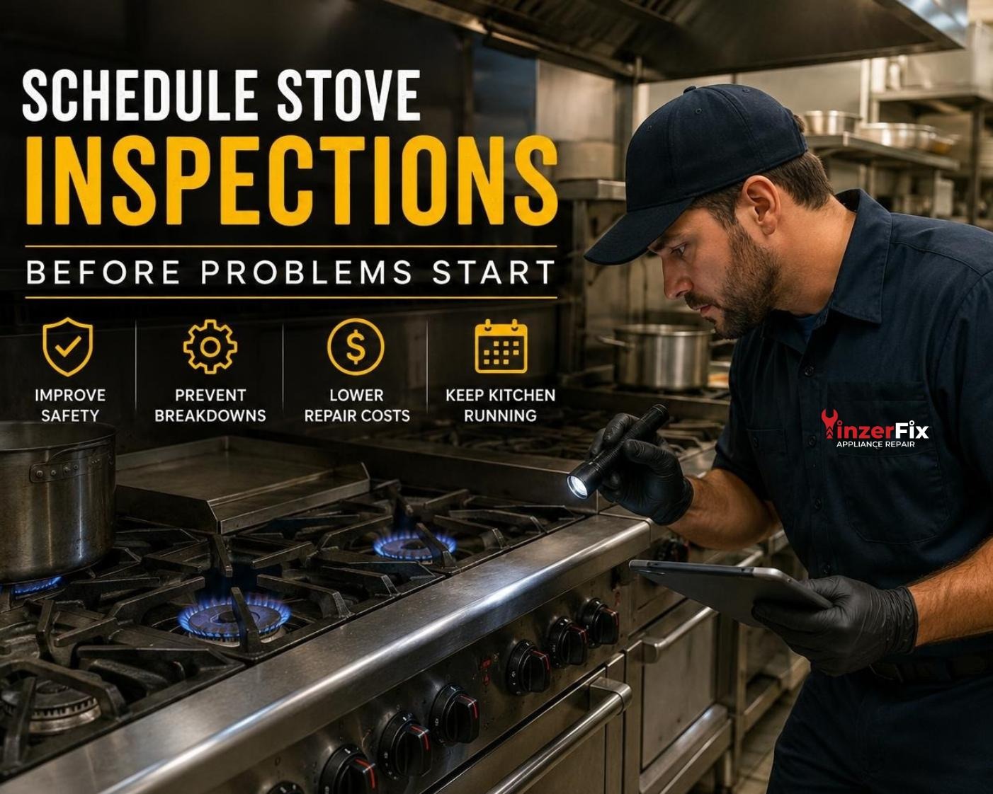 When Should Restaurants Schedule Commercial Stove Inspections?