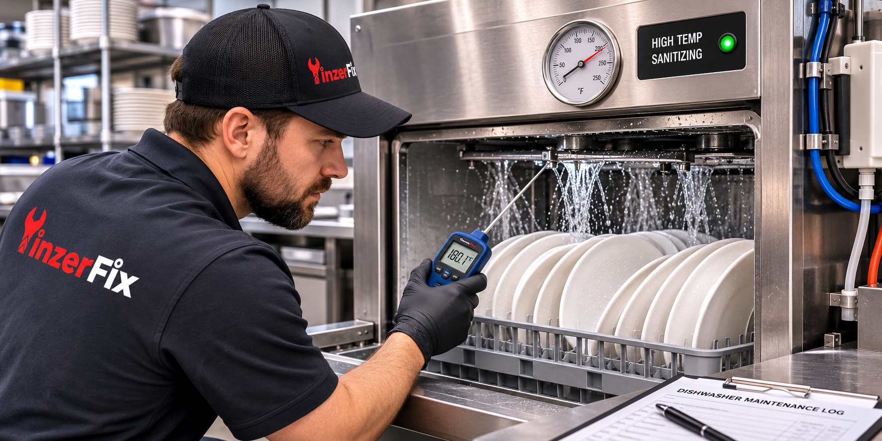 Dishwasher Sanitizing Problems? Understanding High-Temp vs. Low-Temp Systems