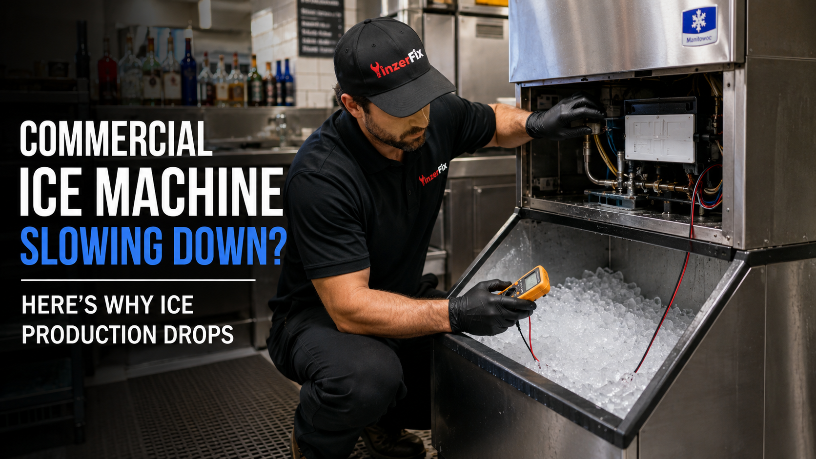 Commercial Ice Machine Slowing Down? Here's Why Ice Production Drops