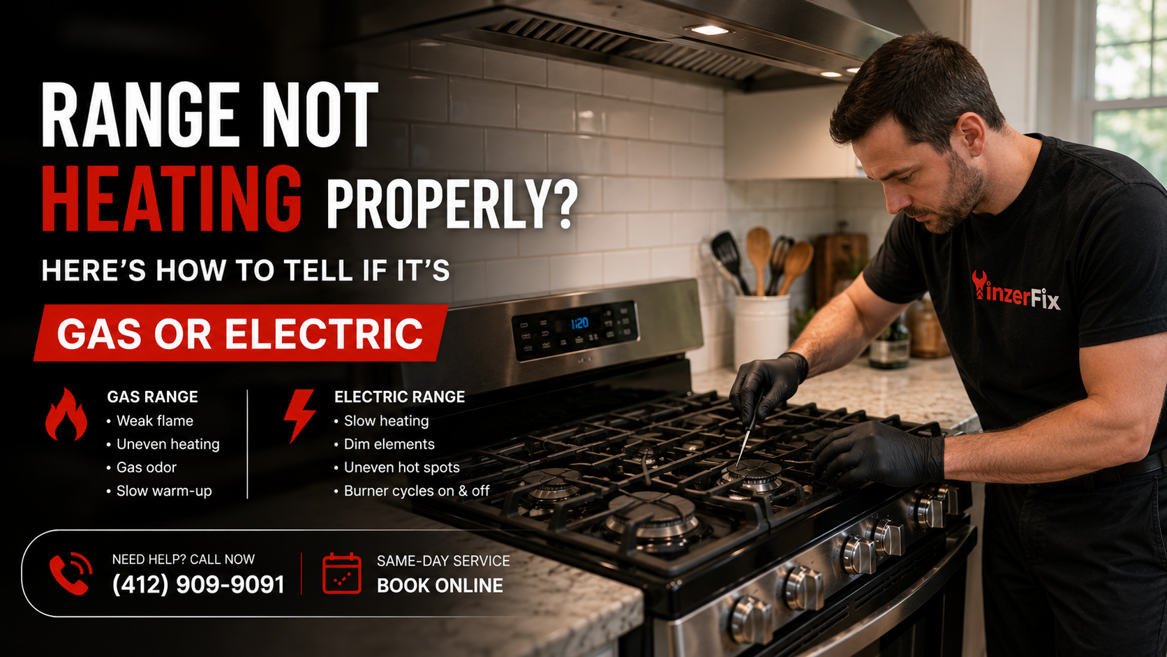 Range Not Heating Properly? Here's How to Tell if It's Gas or Electric