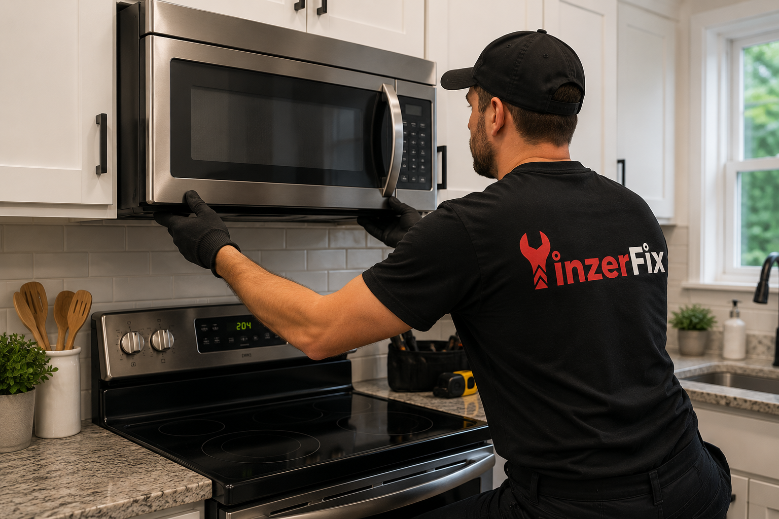 Residential Microwave Installation: How to Pick the Right Size | YinzerFix