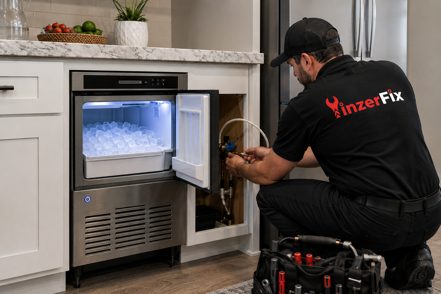 Built-In or Add-On Ice Maker: Which One Should You Install?