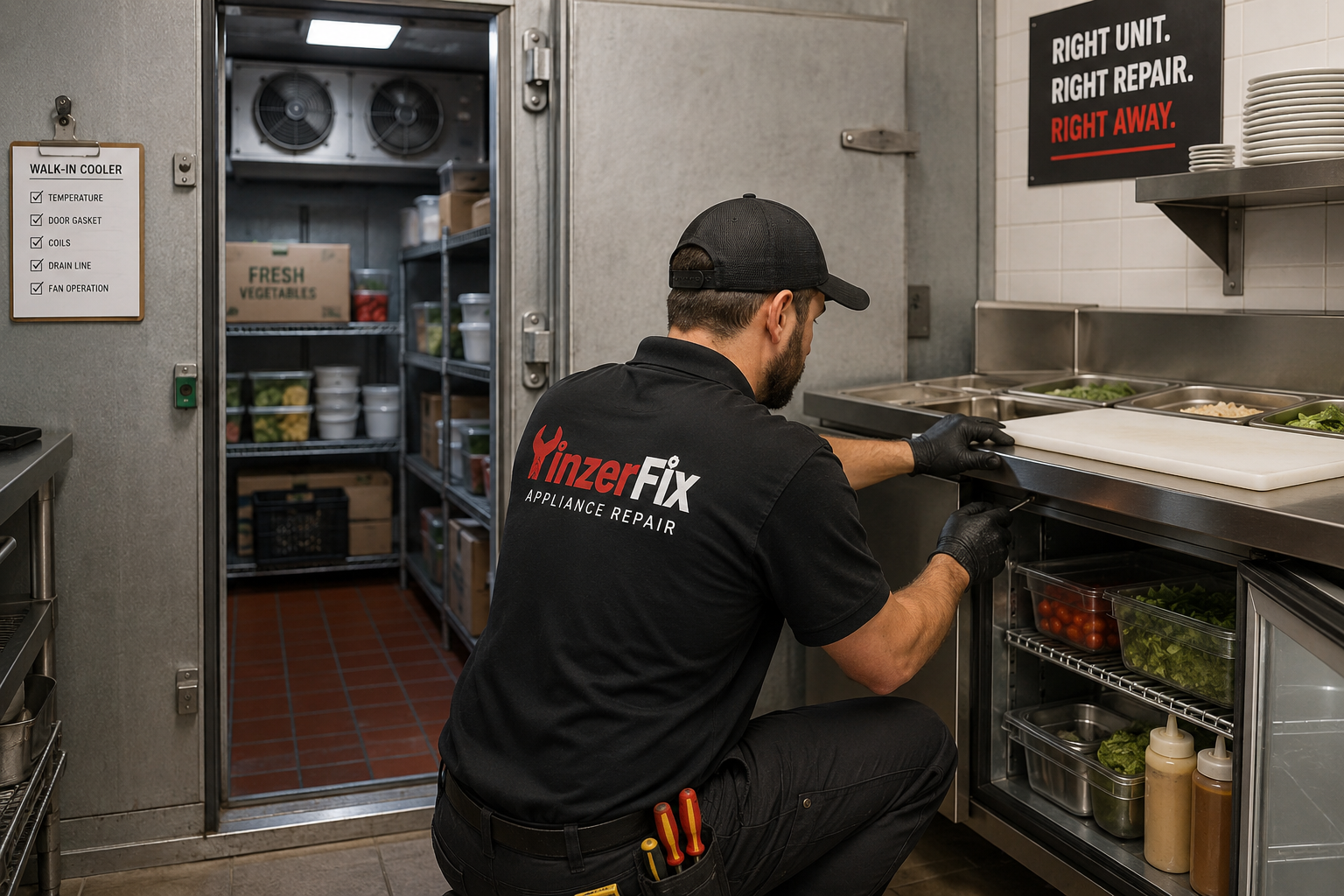 Walk-In or Prep Fridge Acting Up? How to Tell the Difference