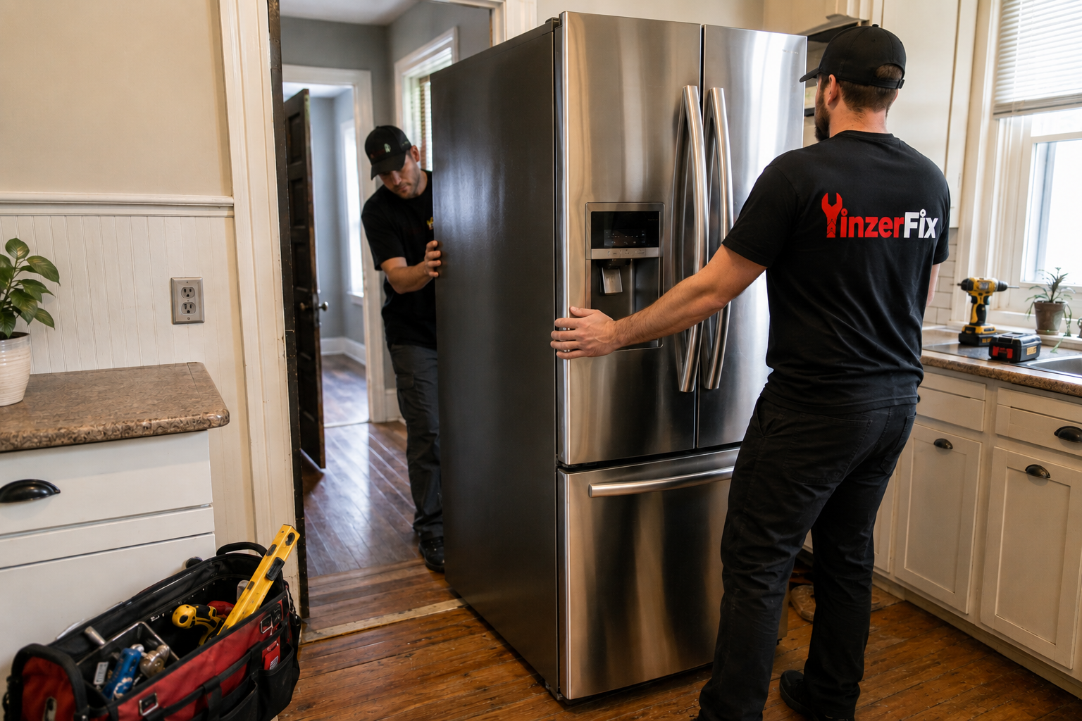 New Refrigerator, Old Kitchen: What to Expect on Installation Day