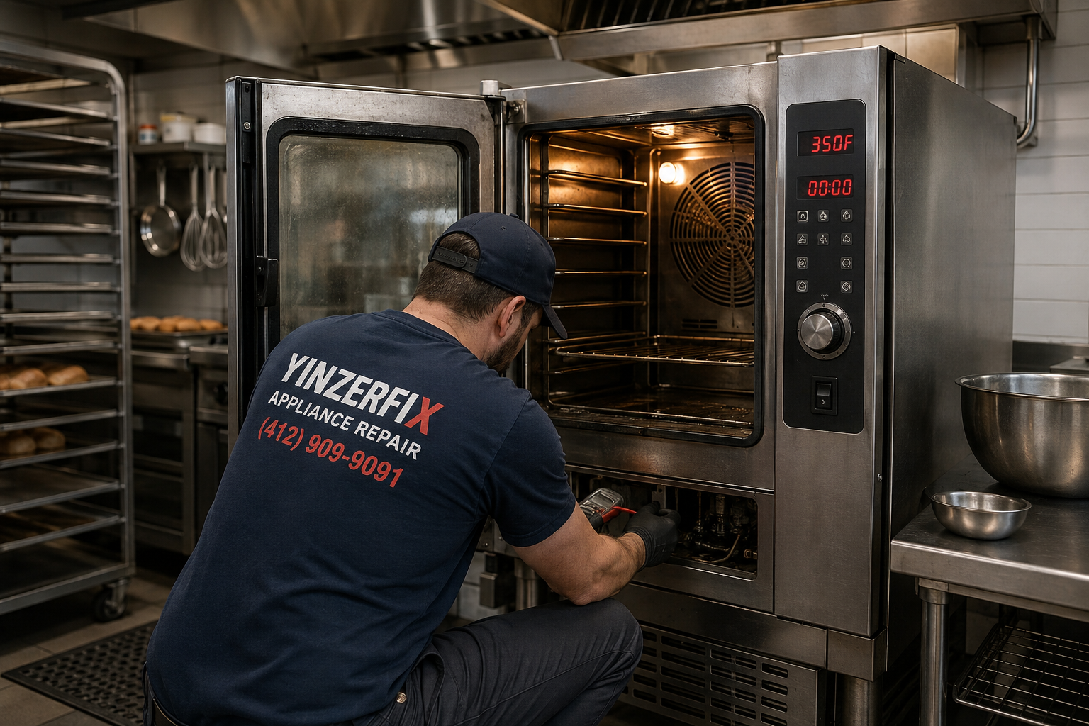 Why Does a Commercial Oven Shut Off Before the Cooking Cycle Is Complete?
