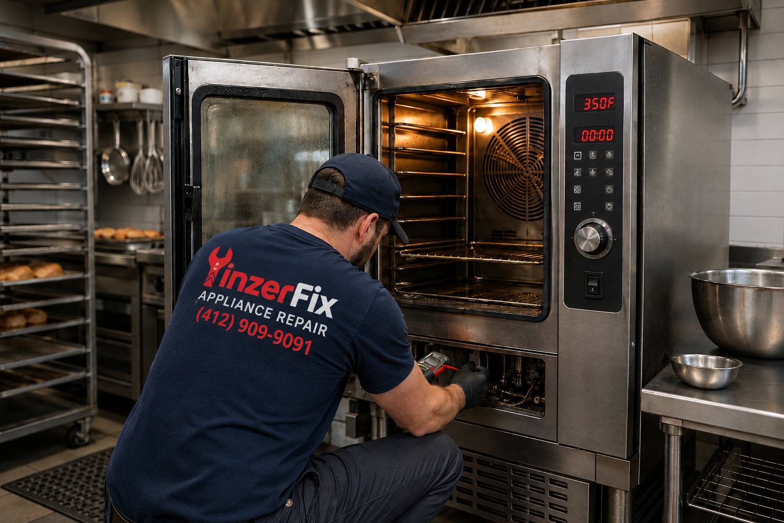 Why Does a Commercial Oven Shut Off Before the Cooking Cycle Is Complete?